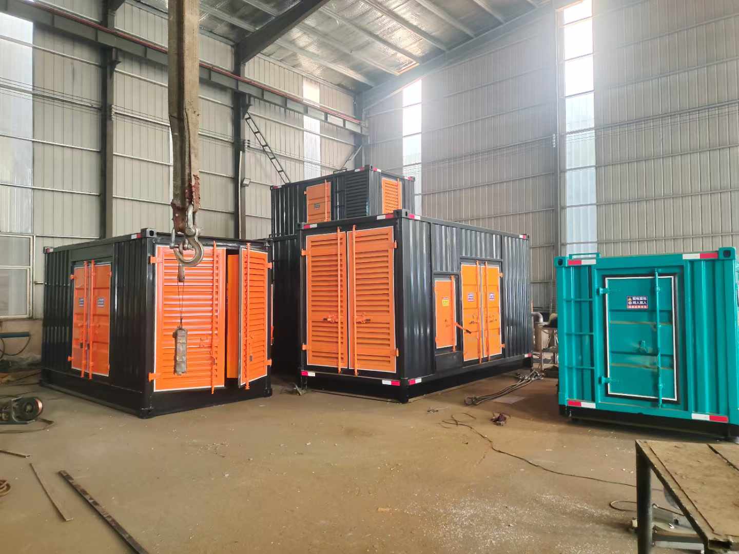 河南500kw柴油发电机组可以带动多少功率设备？